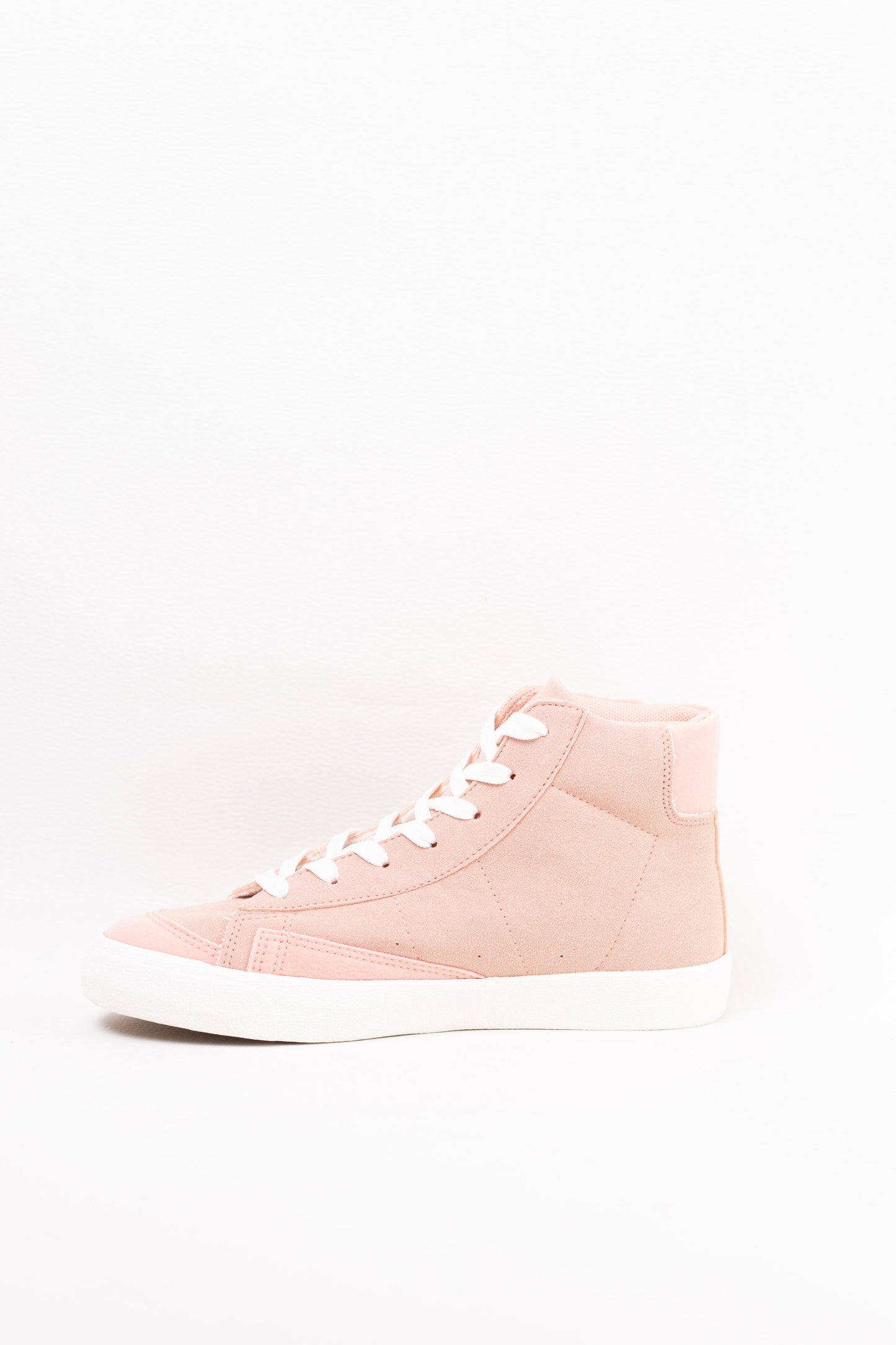 zapatillas en bota con cordones Rosa 39