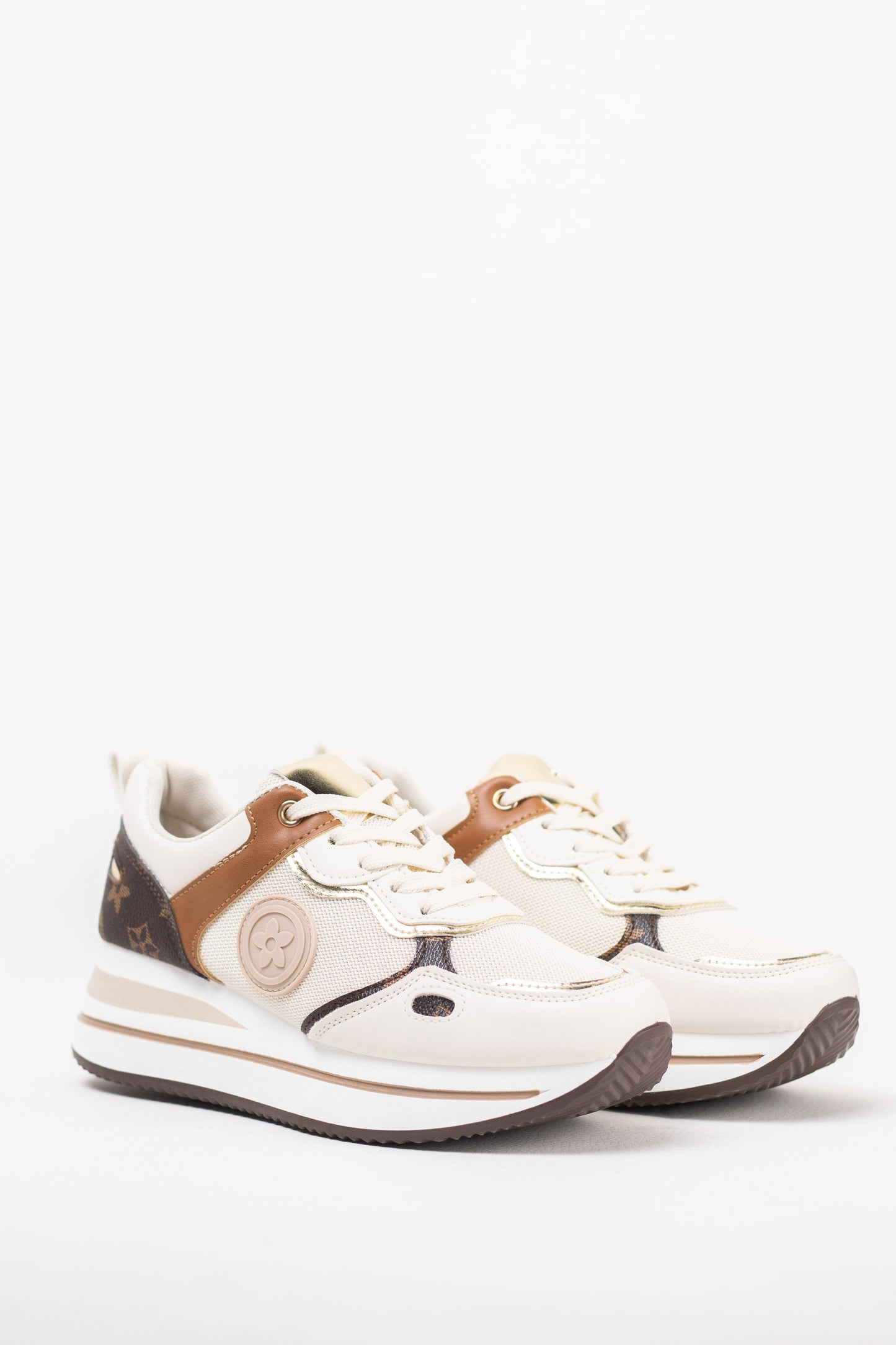 zapatillas cunas mujer Beige 38