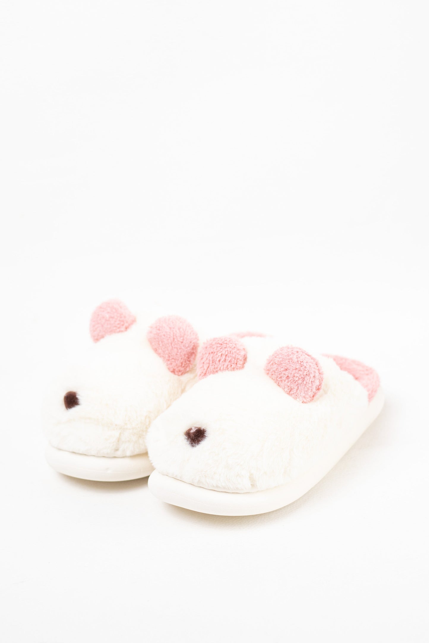 zapatillas de casa mujer efecto pelo Pink 40/41