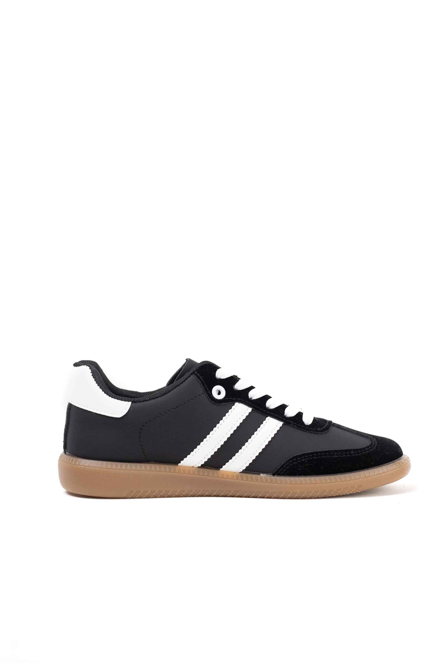 zapatillas retro mujer con cordones Negro 41