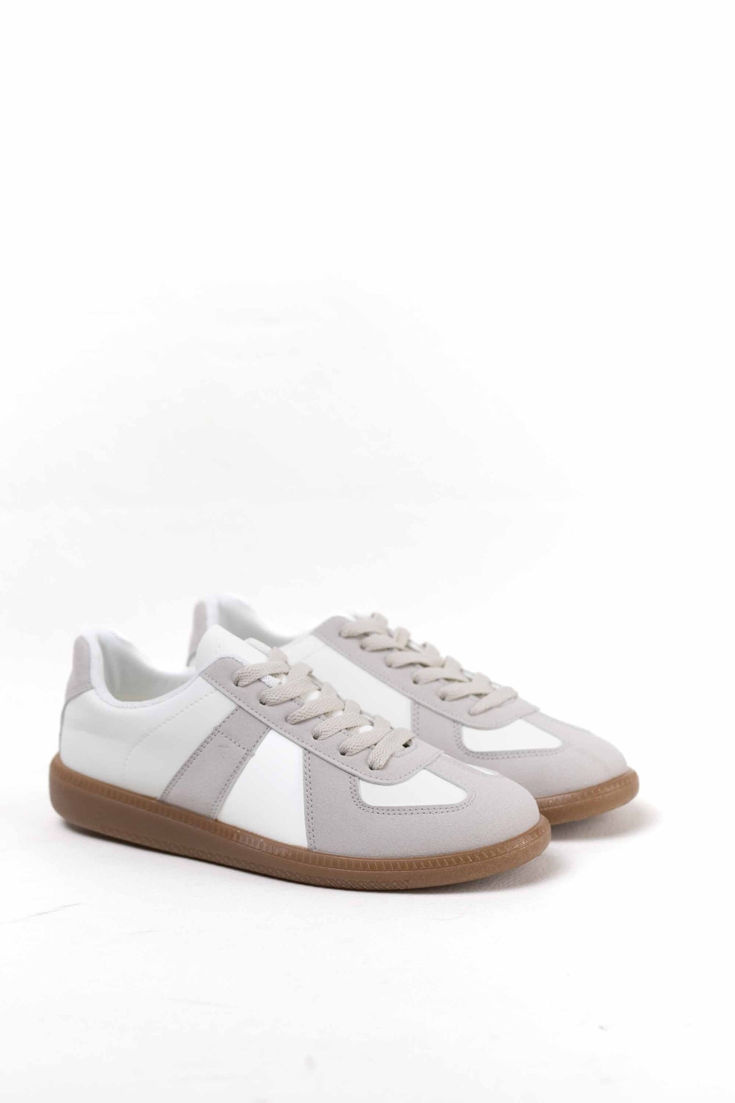 zapatillas retro mujer con cordones 1 White 39