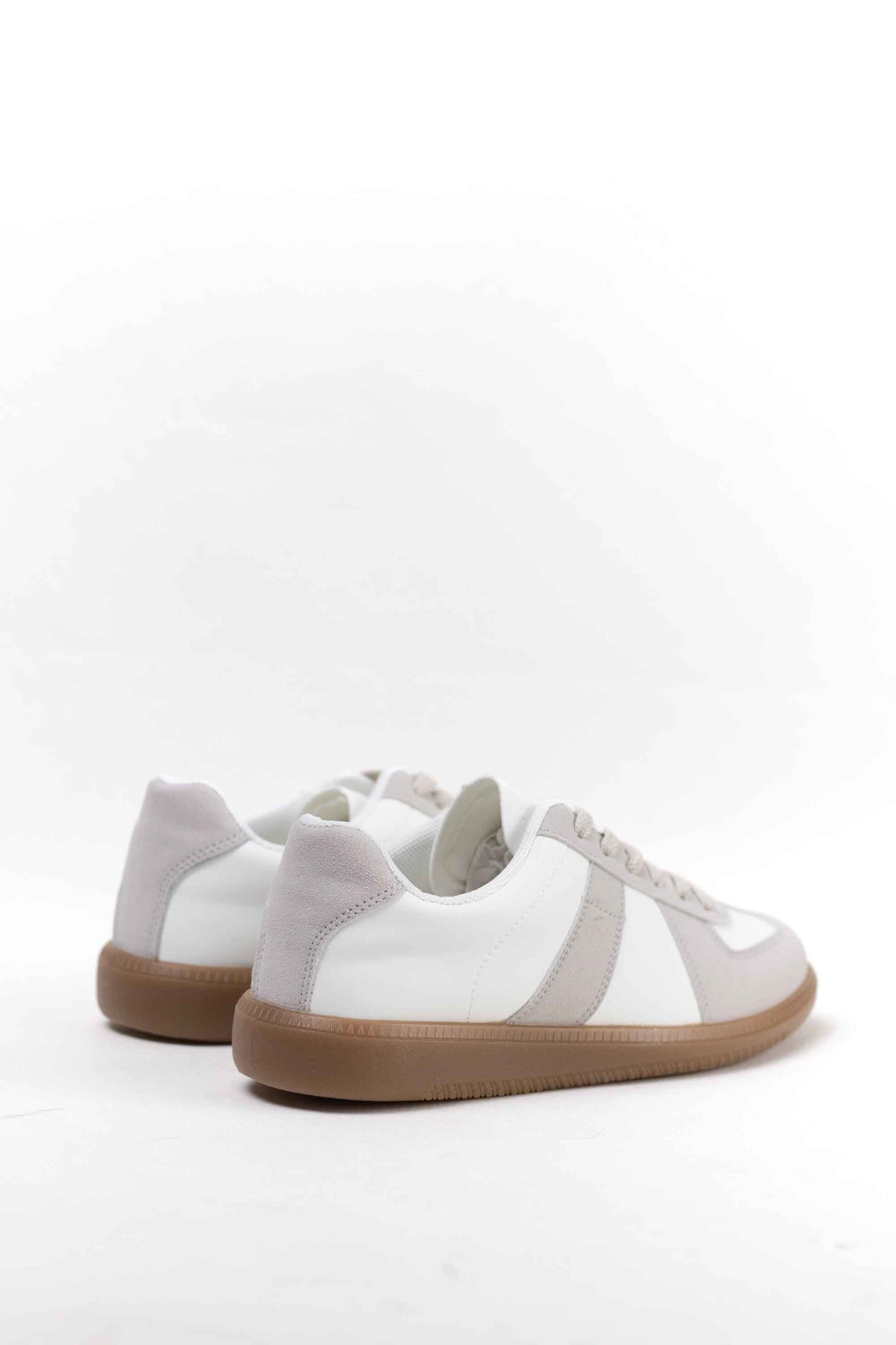 zapatillas retro mujer con cordones 1 White 40