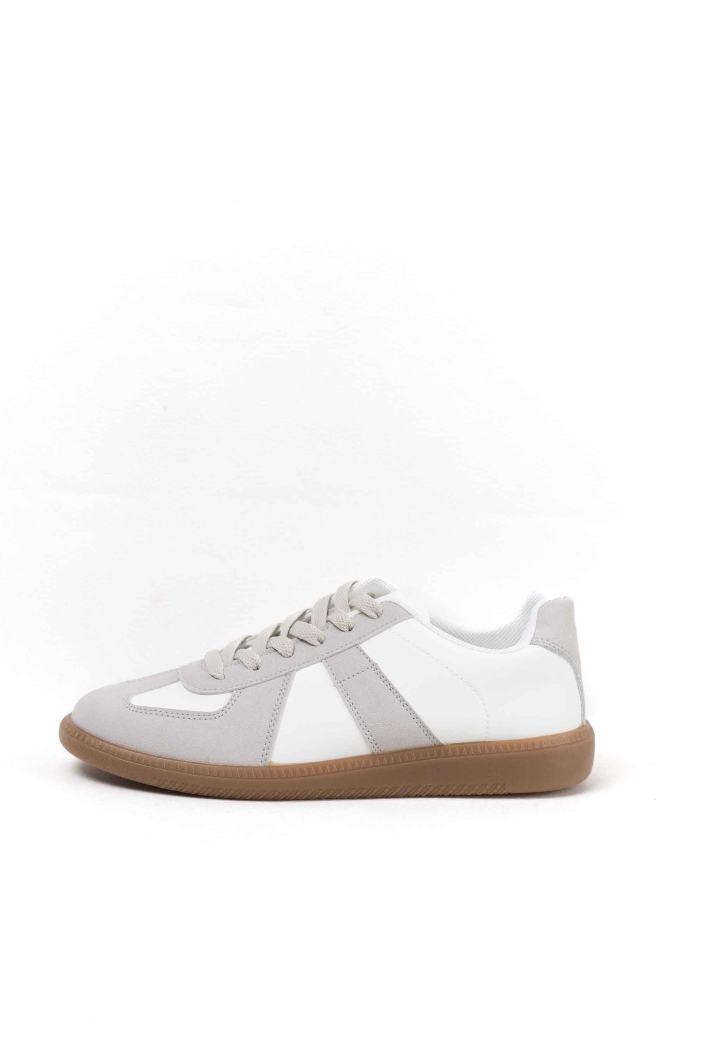 zapatillas retro mujer con cordones 1