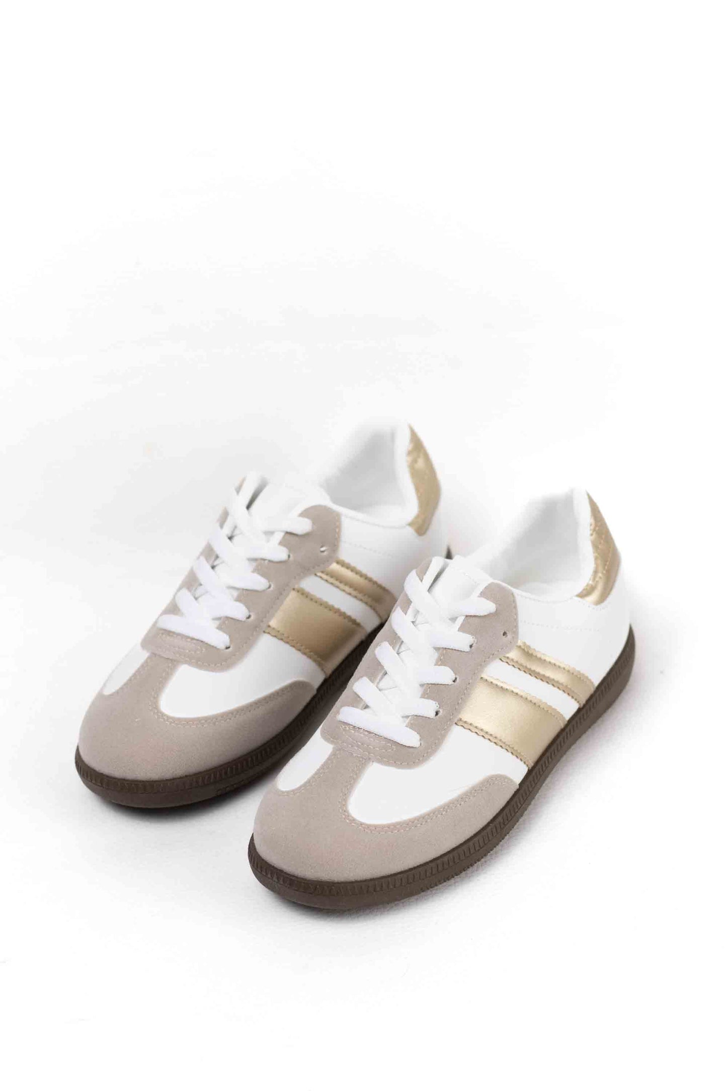 zapatillas retro mujer con cordones 1 Gold 37