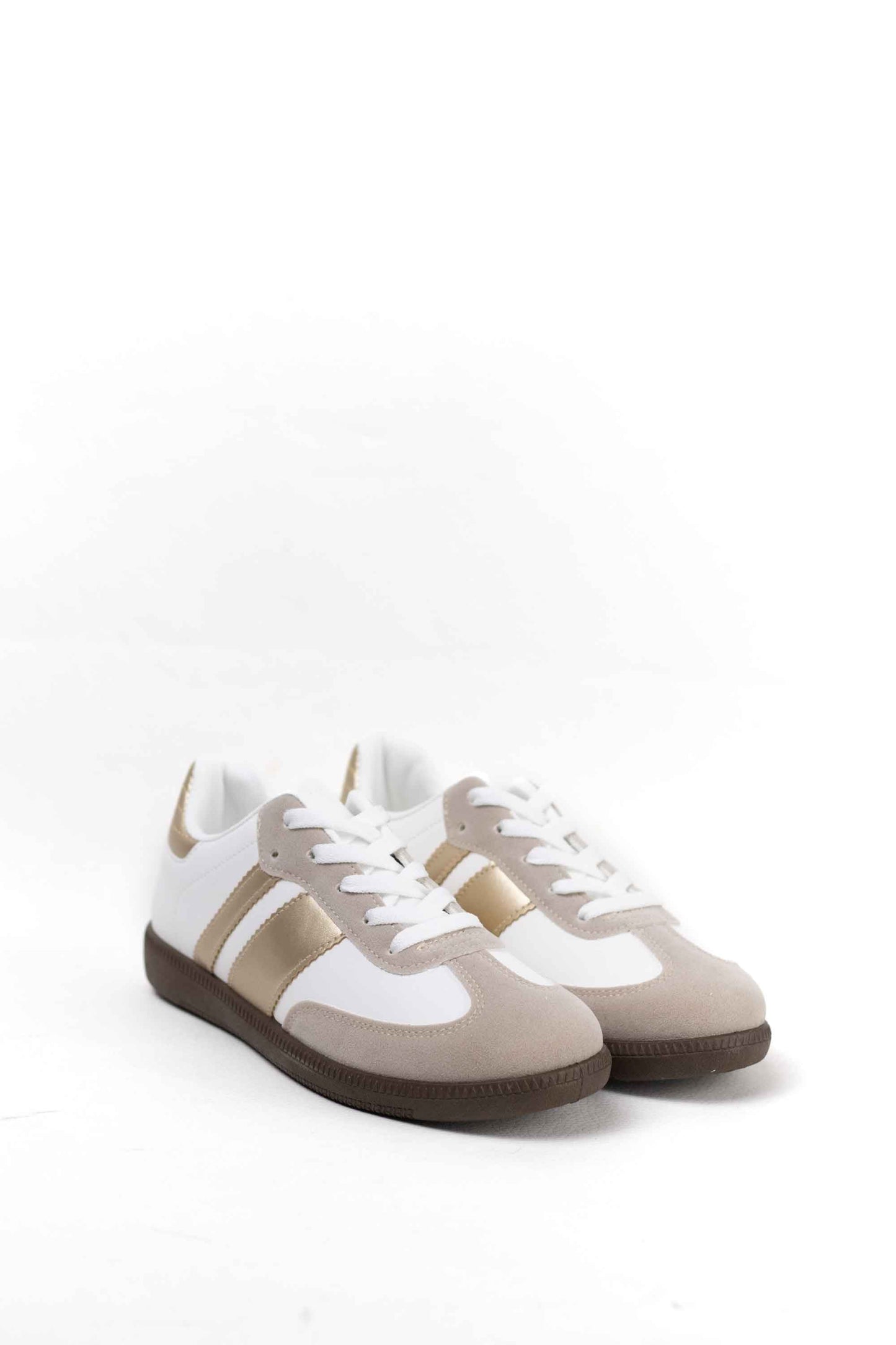 zapatillas retro mujer con cordones 1 Gold 38