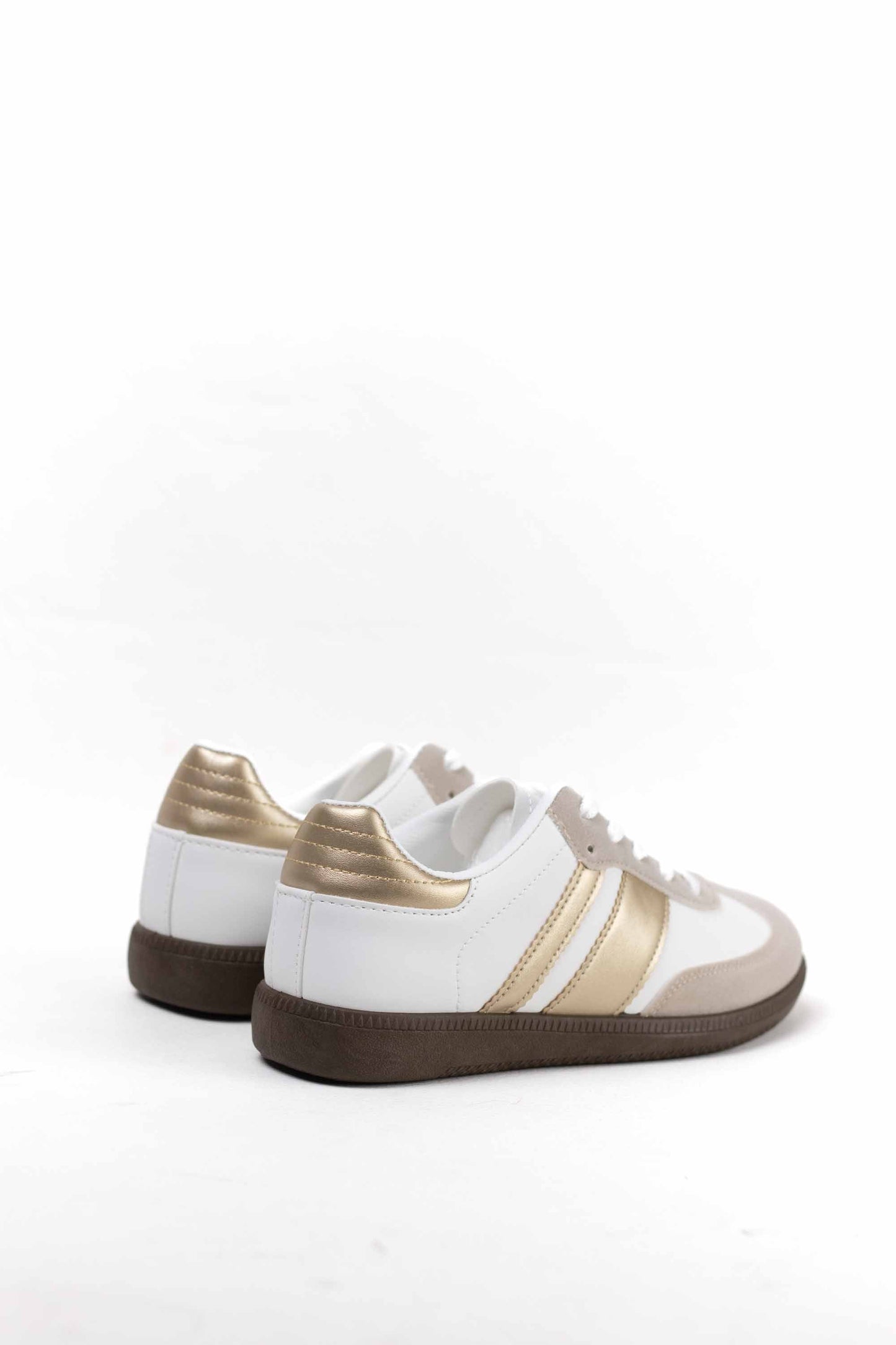 zapatillas retro mujer con cordones 1 Gold 39