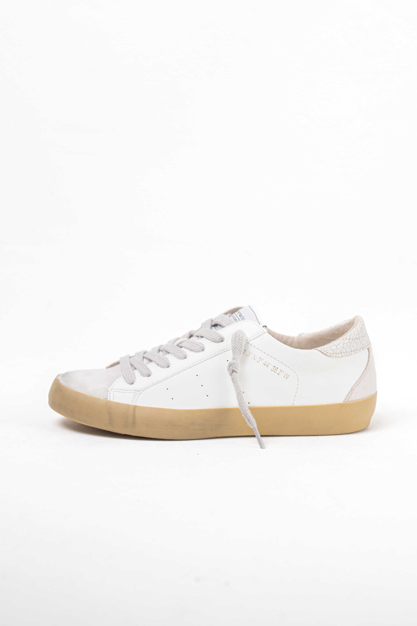 zapatilla deportiva estilo retro en combinacion de materiales Negro 40