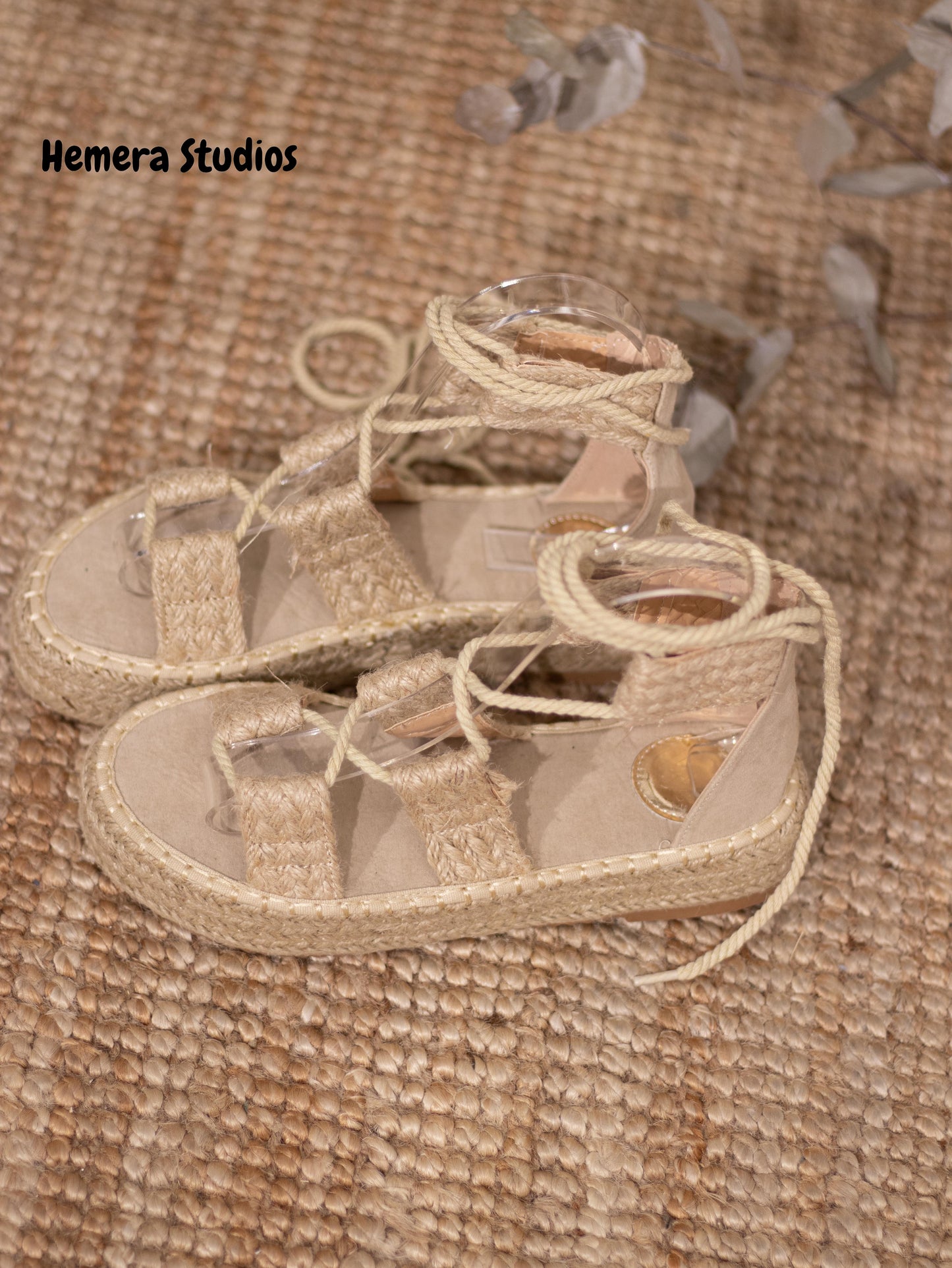 alpargada romana estilo boho con plataforma 37