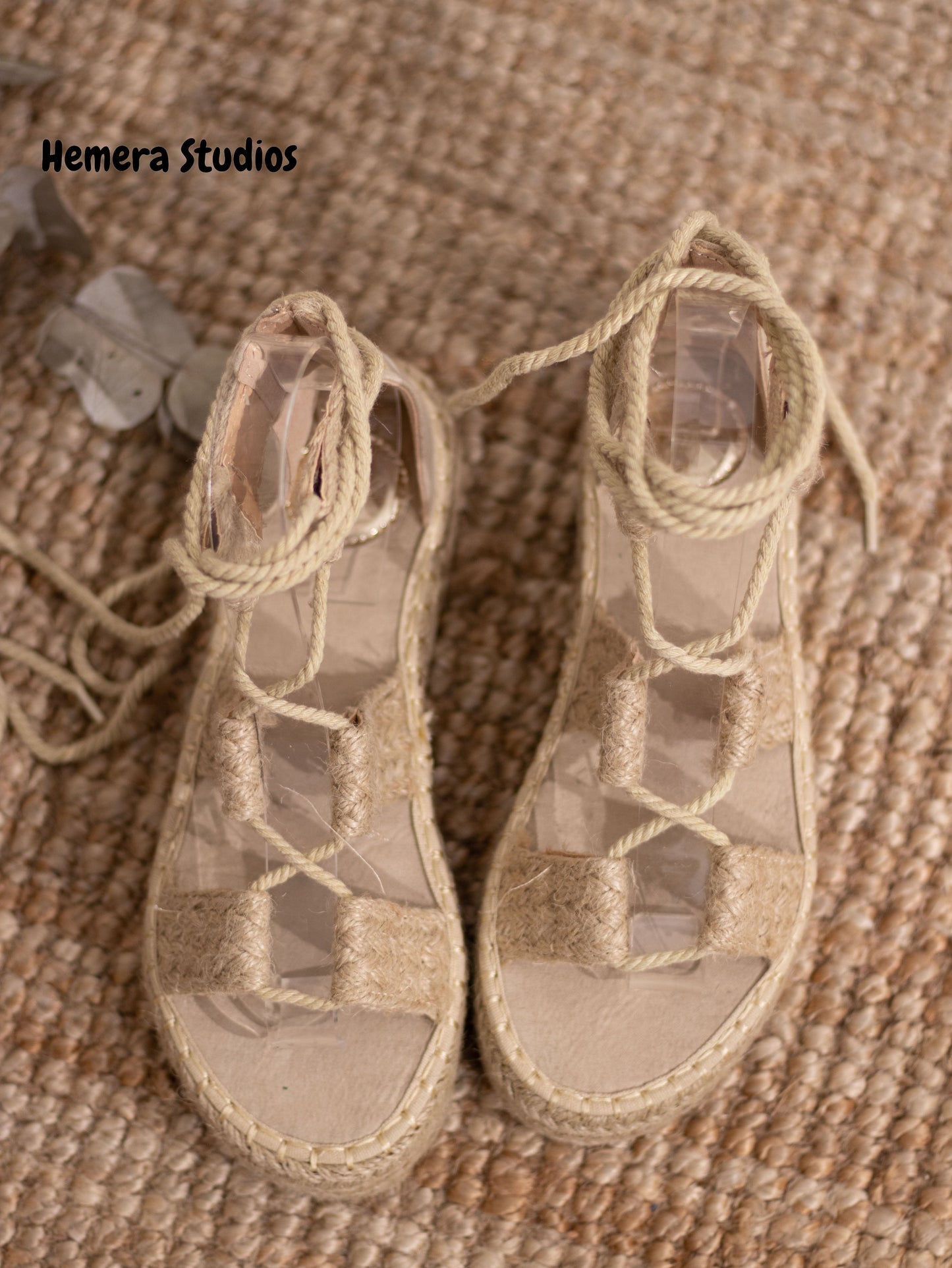 alpargada romana estilo boho con plataforma 39
