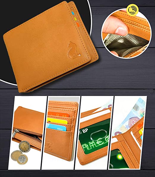 cartera hombre con seguridad de bloqueo rfid 1