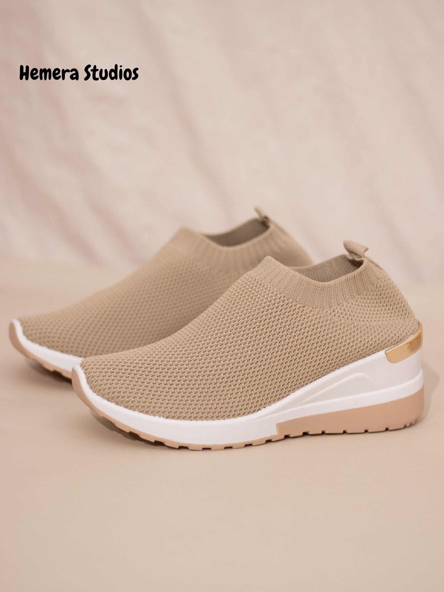hemera studios womens sock sneakers 2021 comfortable wedge sneakers with soft sole multicolor womens shoes bambas Black 38