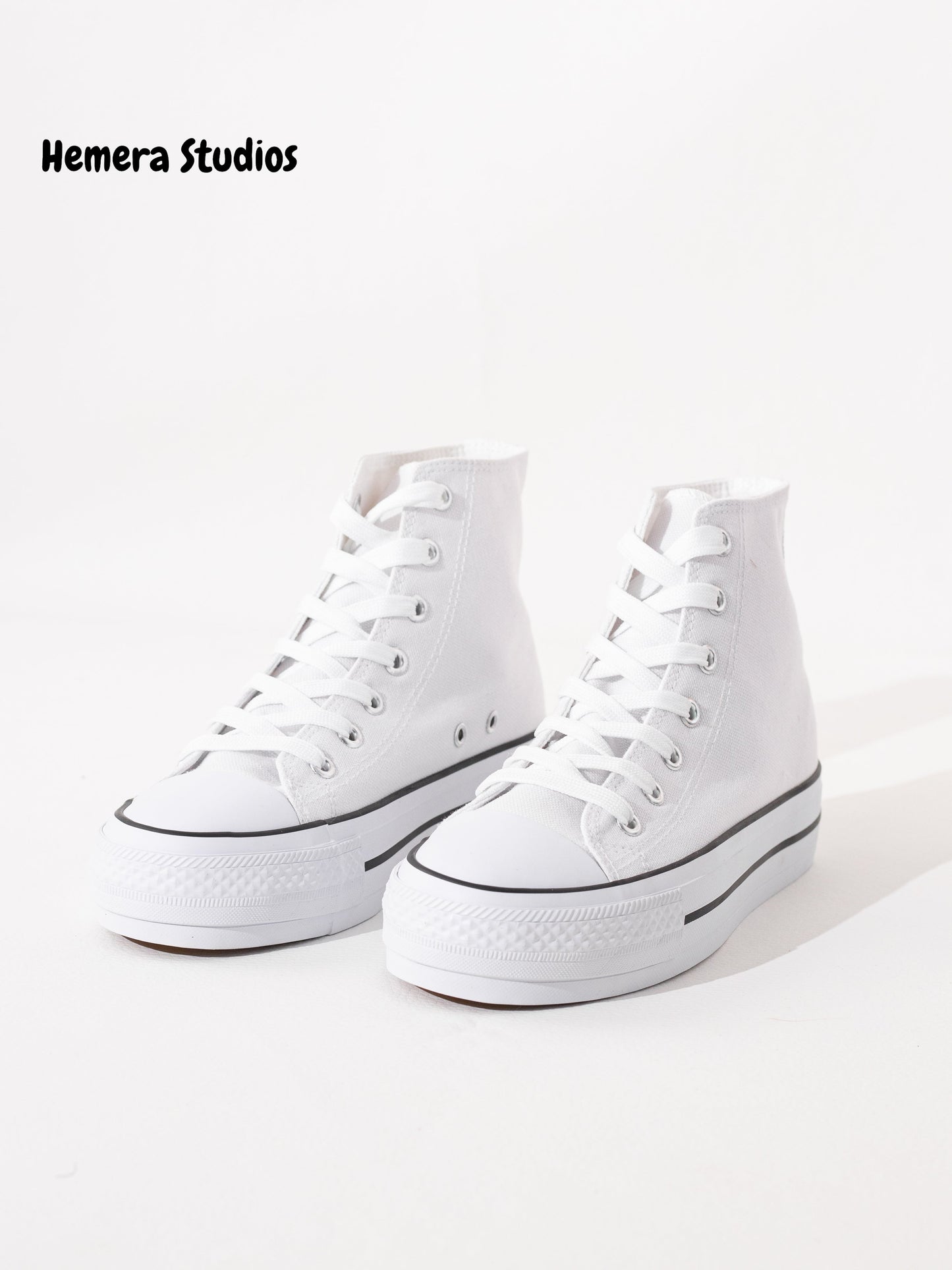 zapatillas de lona doble suela Negro-Lona 38