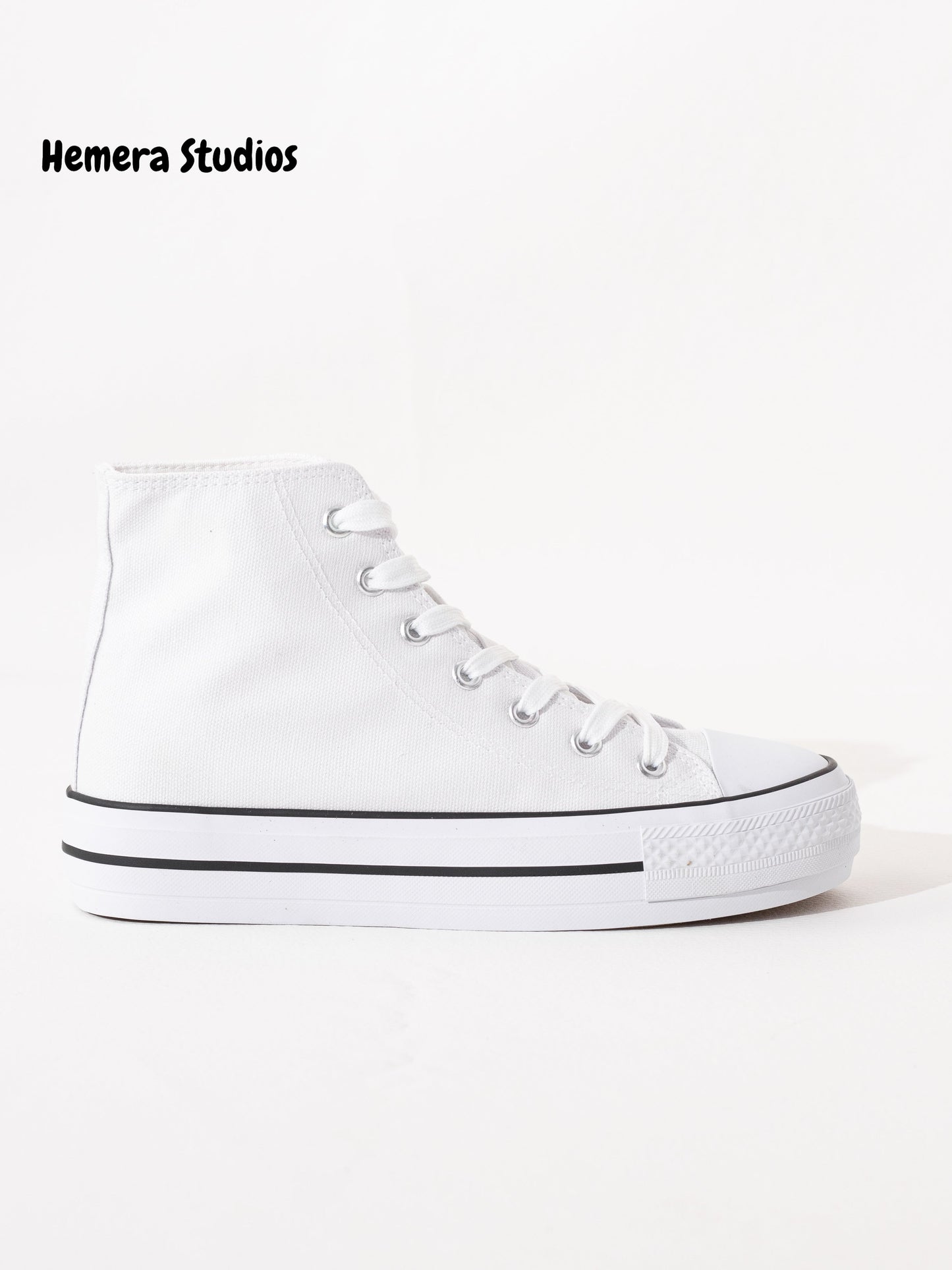 zapatillas de lona doble suela Negro-Lona 39