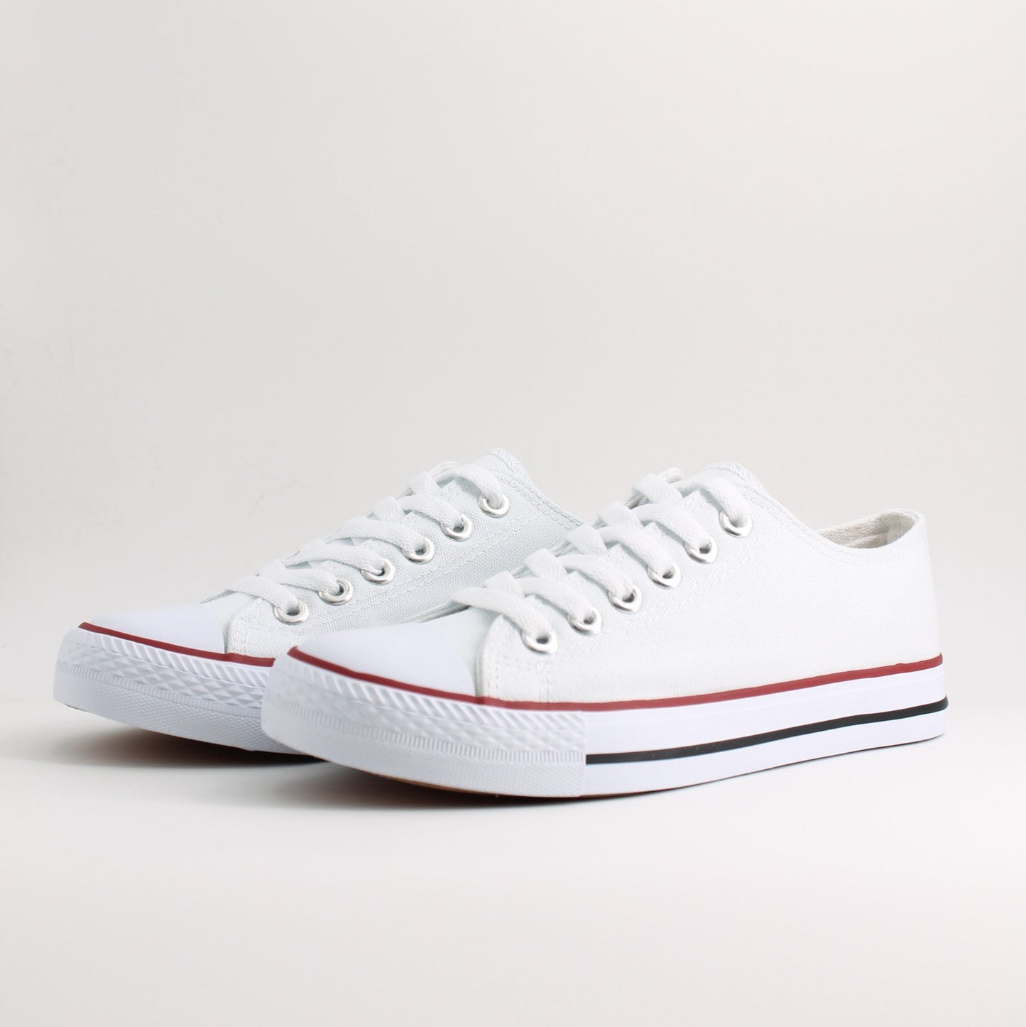 zapatillas de lona para mujer 35 Negro