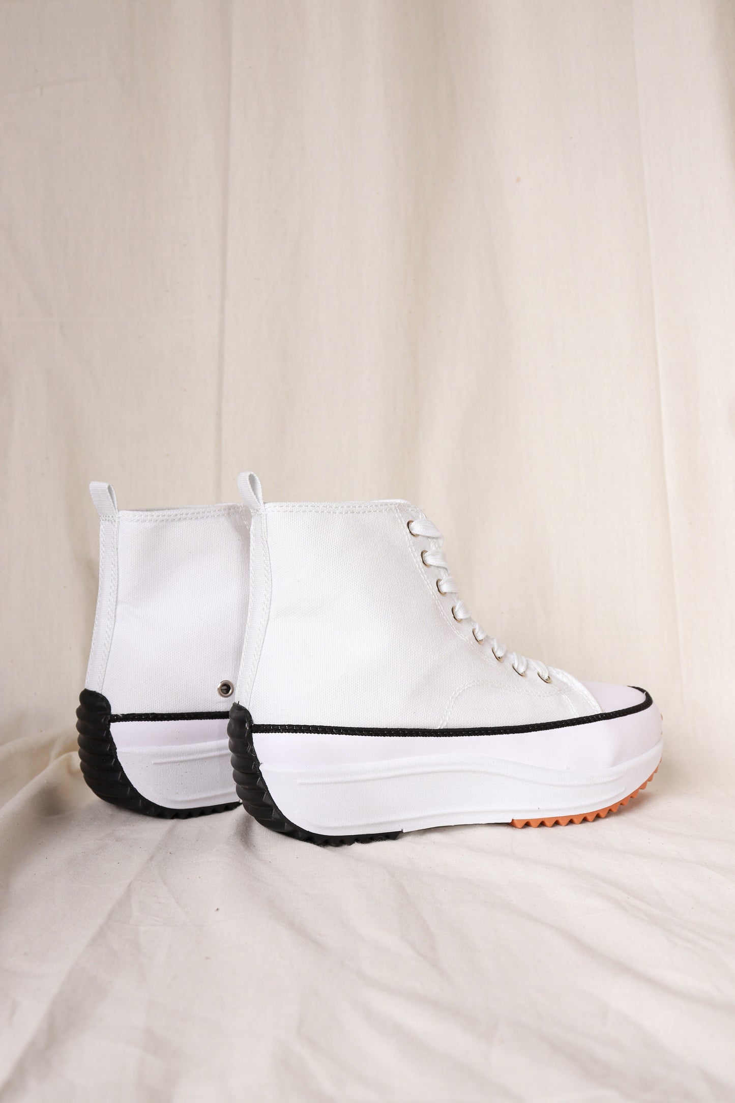 zapatillas tipo bota olivia Negro-lona 41