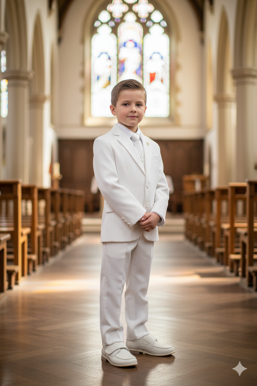 zapato mocasin infantil juvenil de piel sintetica puntera recta cierre de velcro y suela plana Beige 36