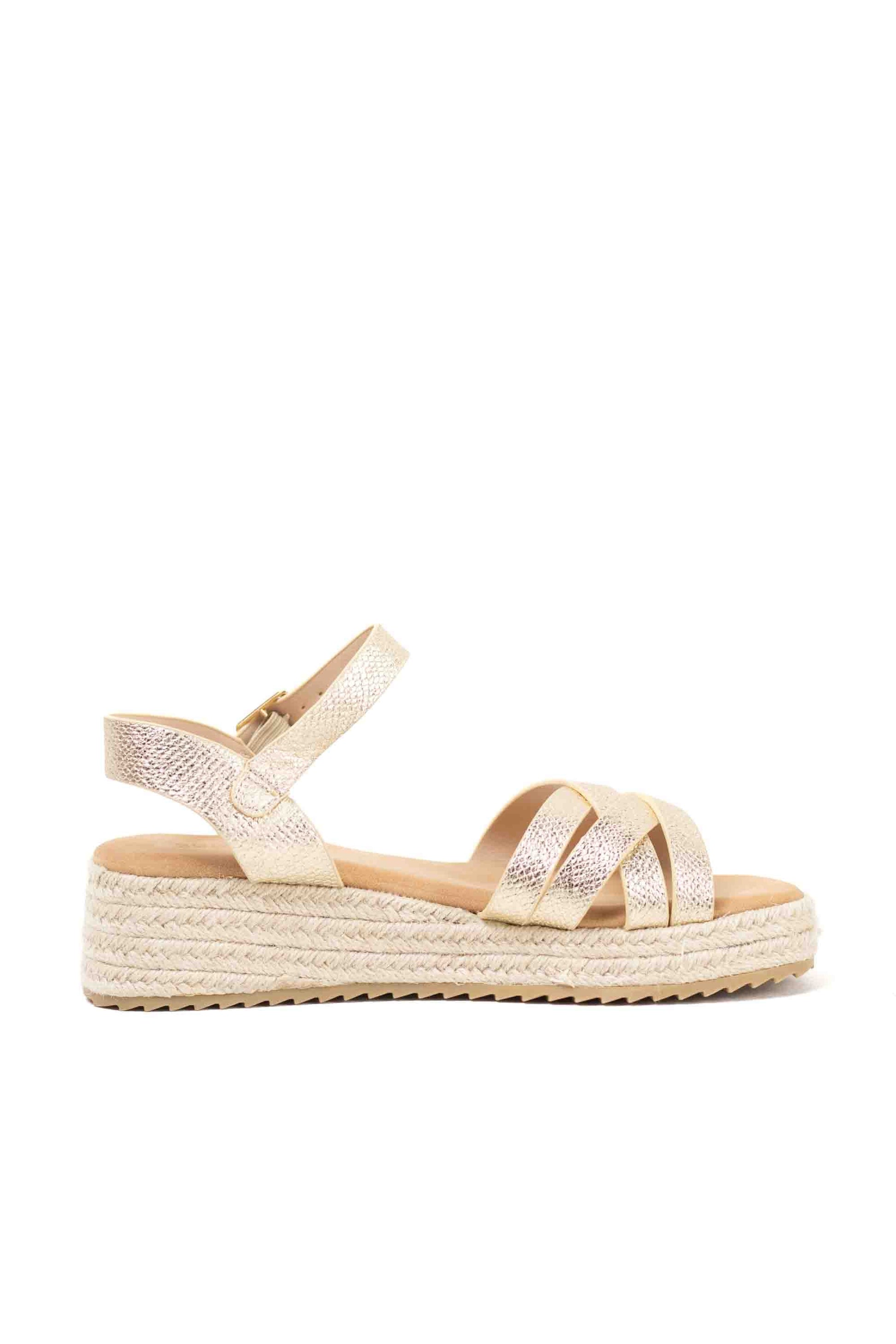 sandalias mujer mini cuna espartos tiras trenzadas Multi 36