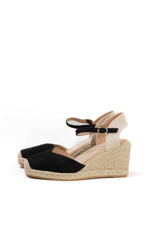 alpargatas doradas mujer cuna altas de espartos con plataforma con plantilla almohadilla color Doradas talla 41