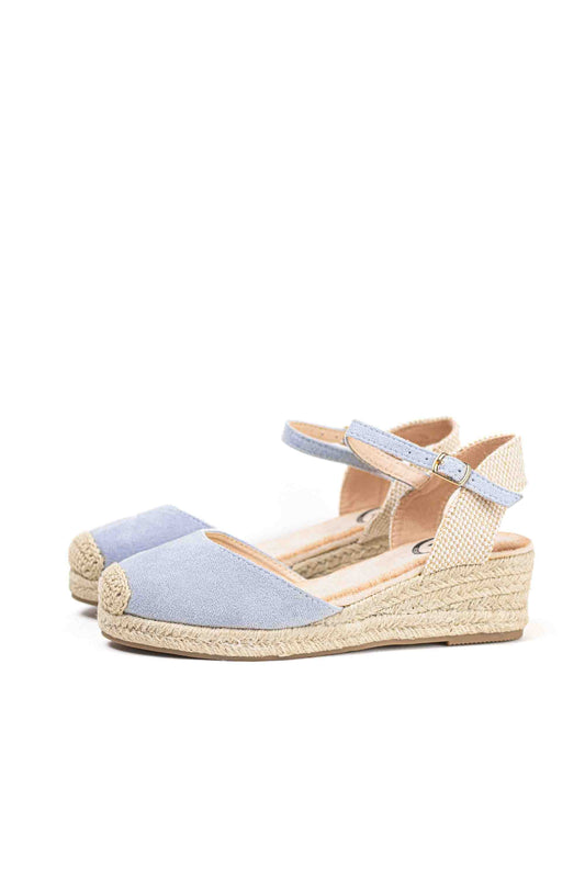 alpargatas doradas cunas bajas de esparto con plataforma mujer con plantilla acolchada color Dorado talla 39