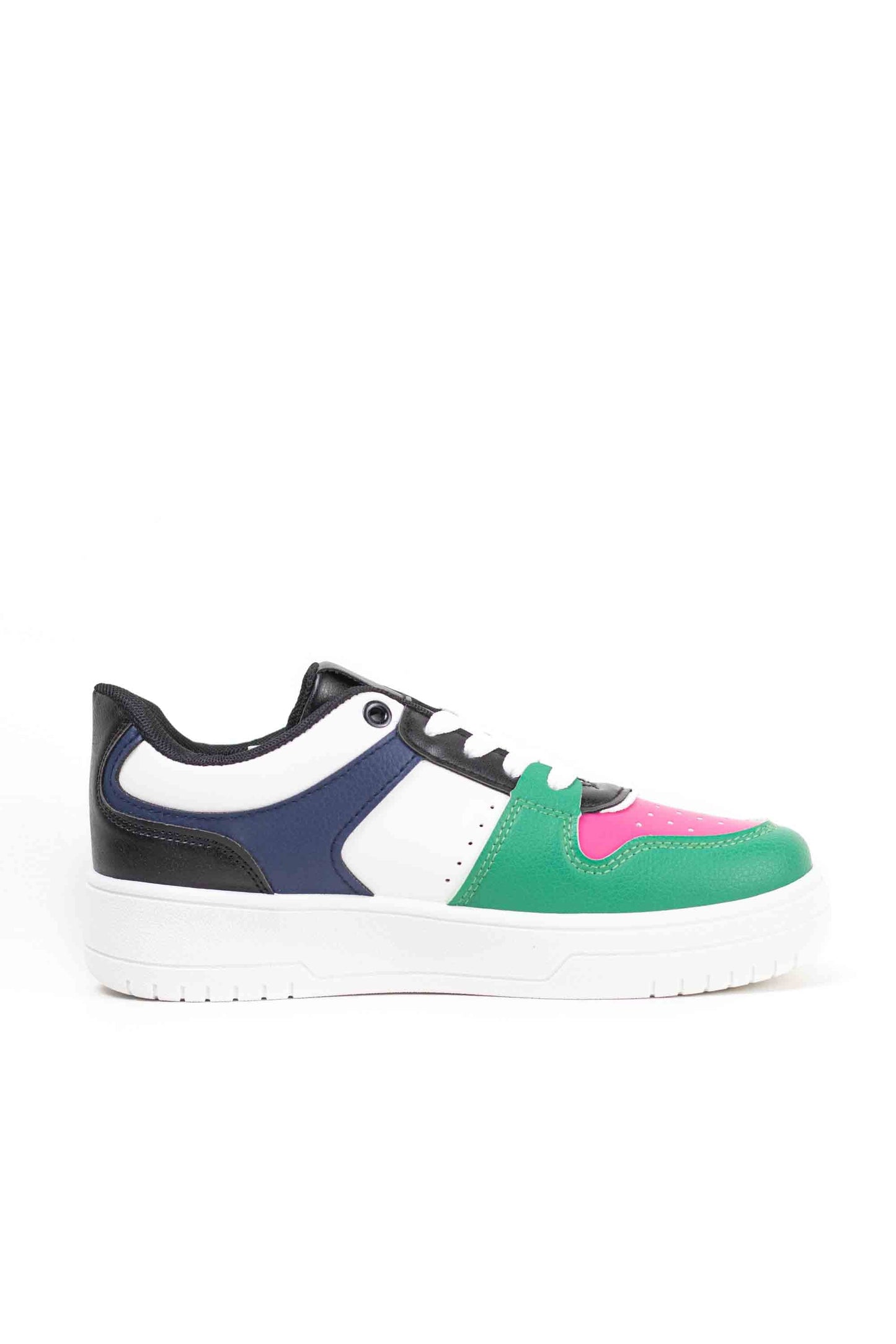 Zapatillas deportivas con plataforma mujer con cordones