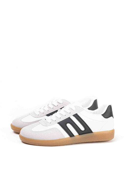 Zapatillas retro mujer con plataforma con cordones