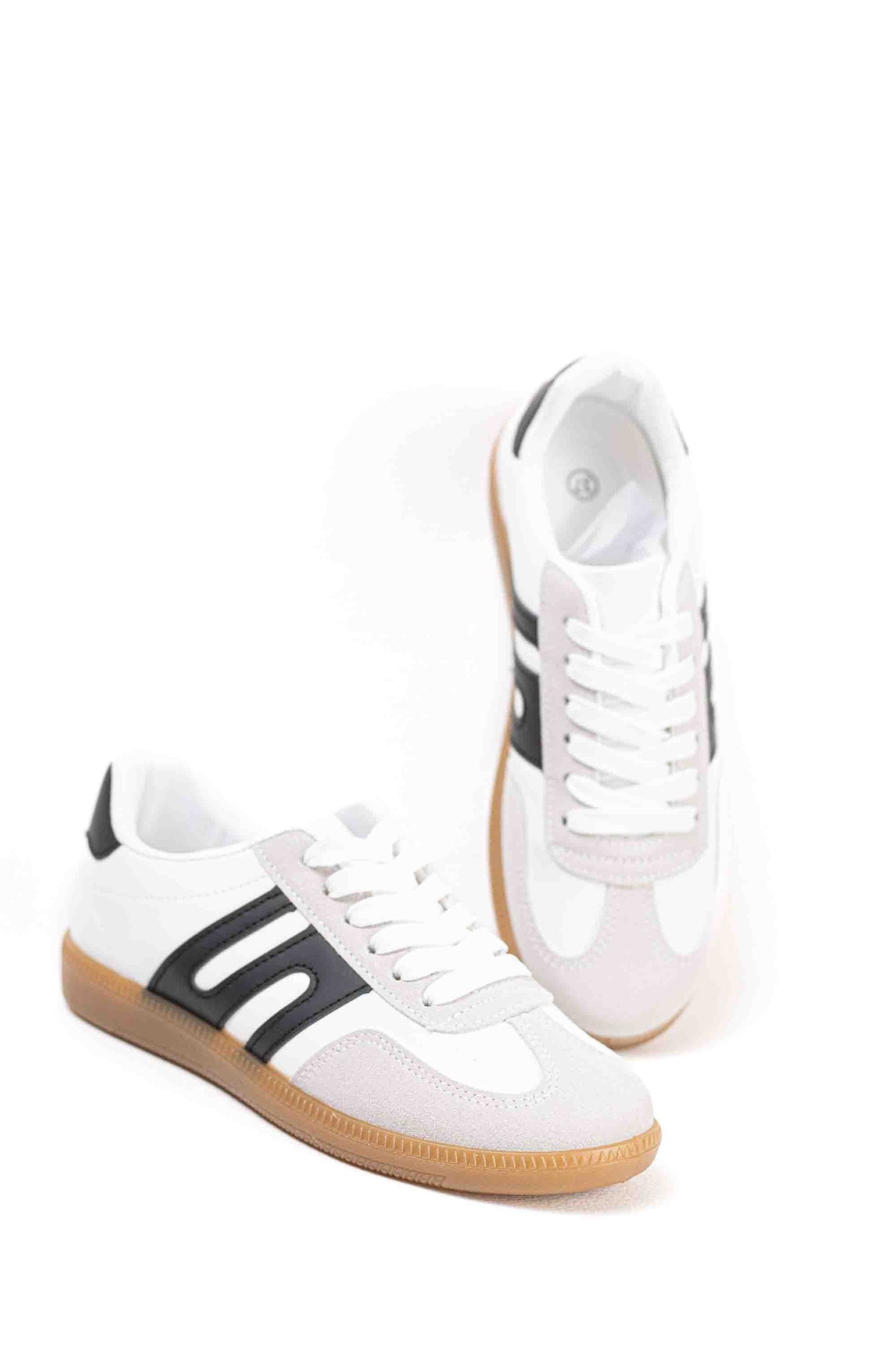 Zapatillas retro mujer con plataforma con cordones