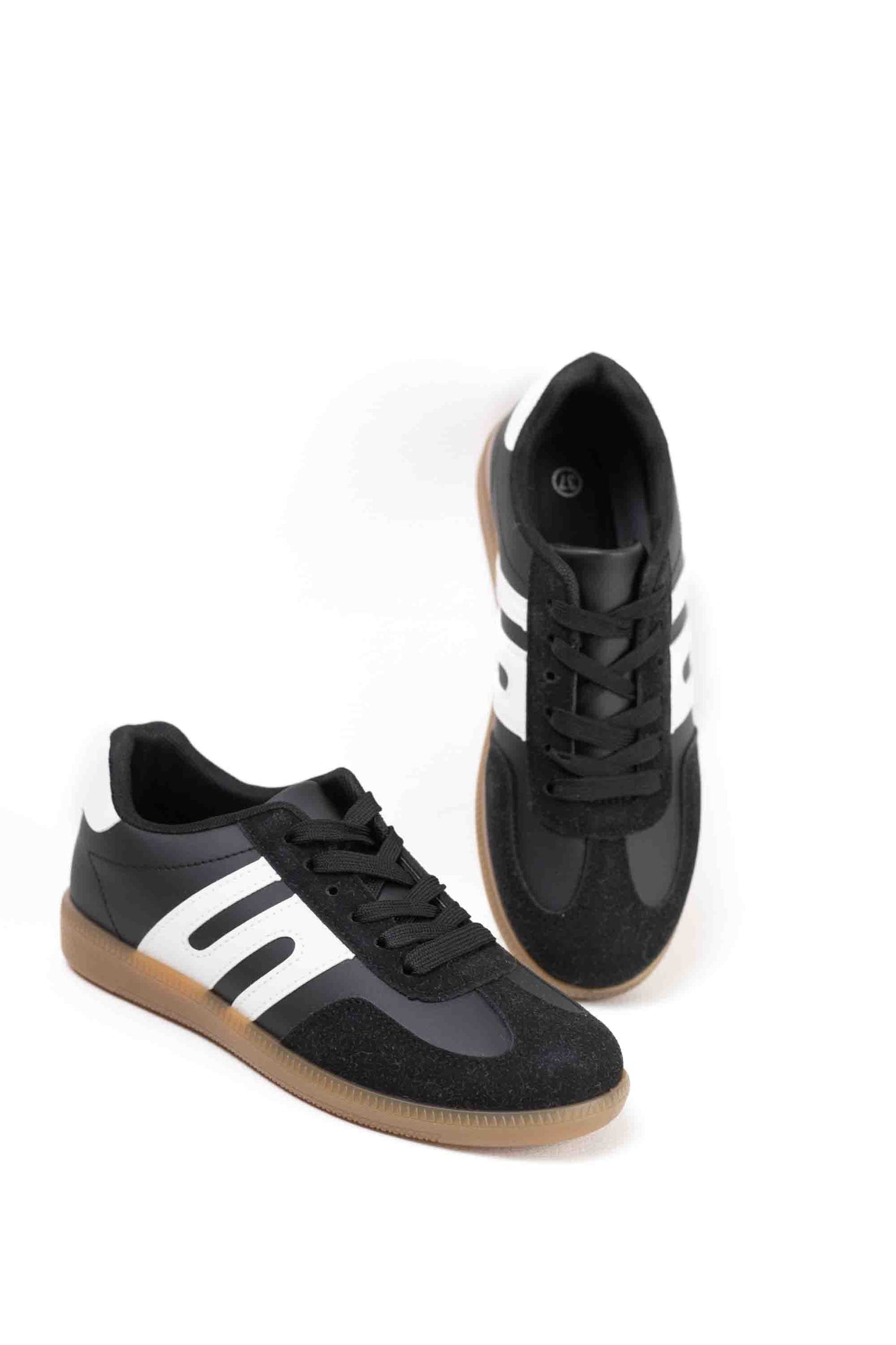 Zapatillas retro mujer con plataforma con cordones