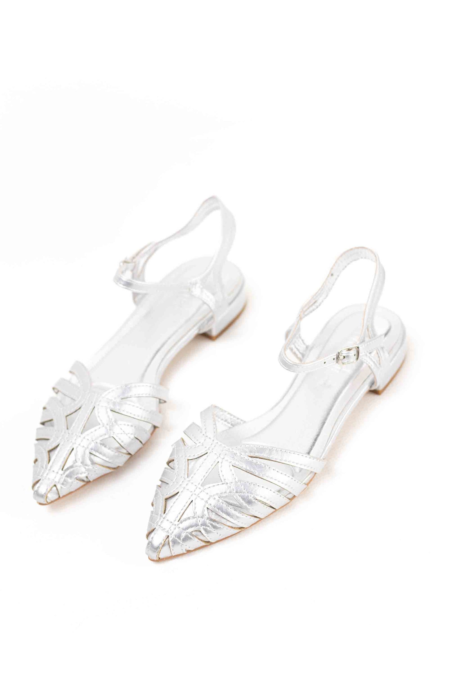 Sandalias doradas mujer tacón bajo trenzadas con plantilla acolchada