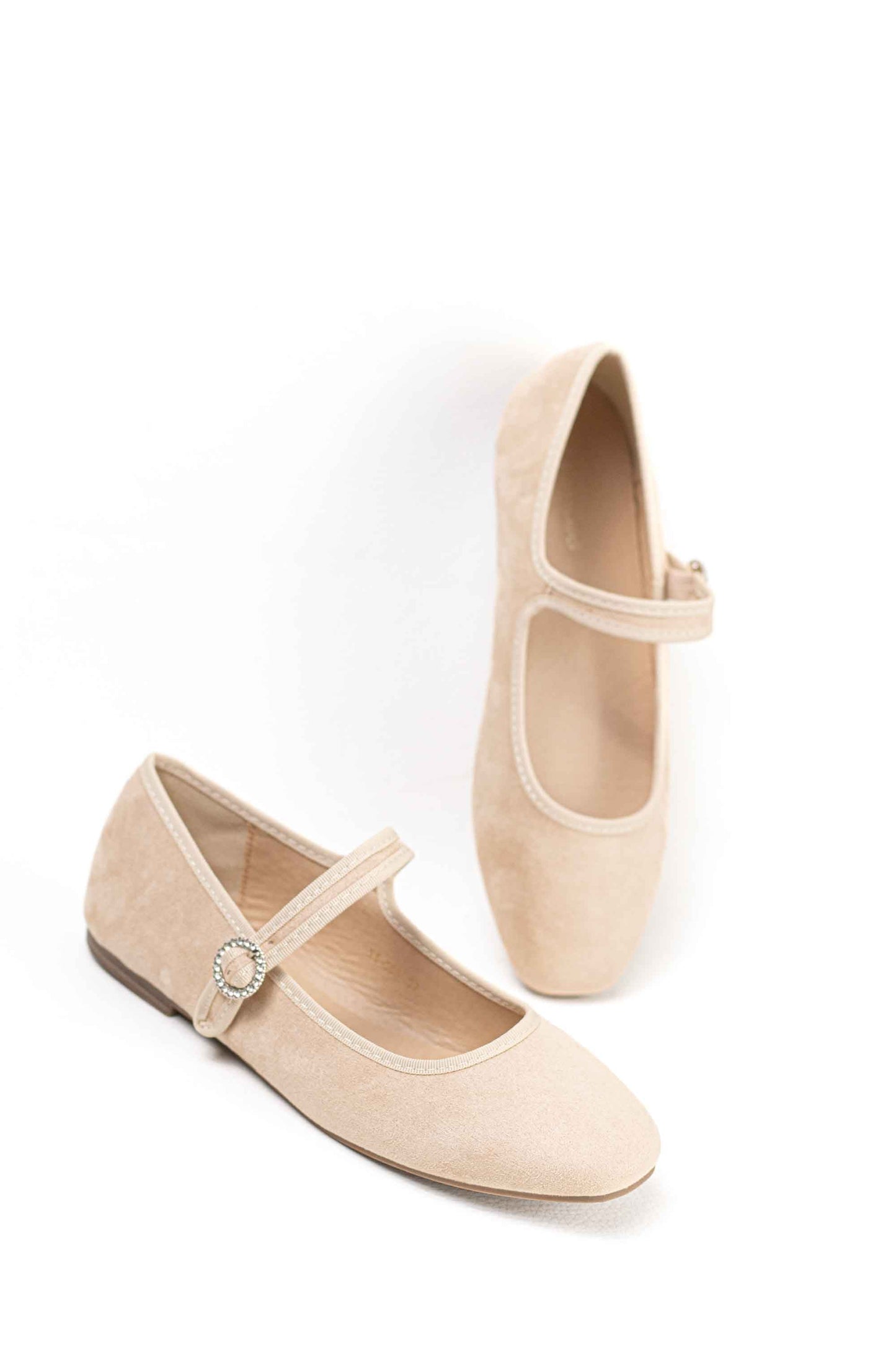 Merceditas Mary Jane para mujer efecto satinado