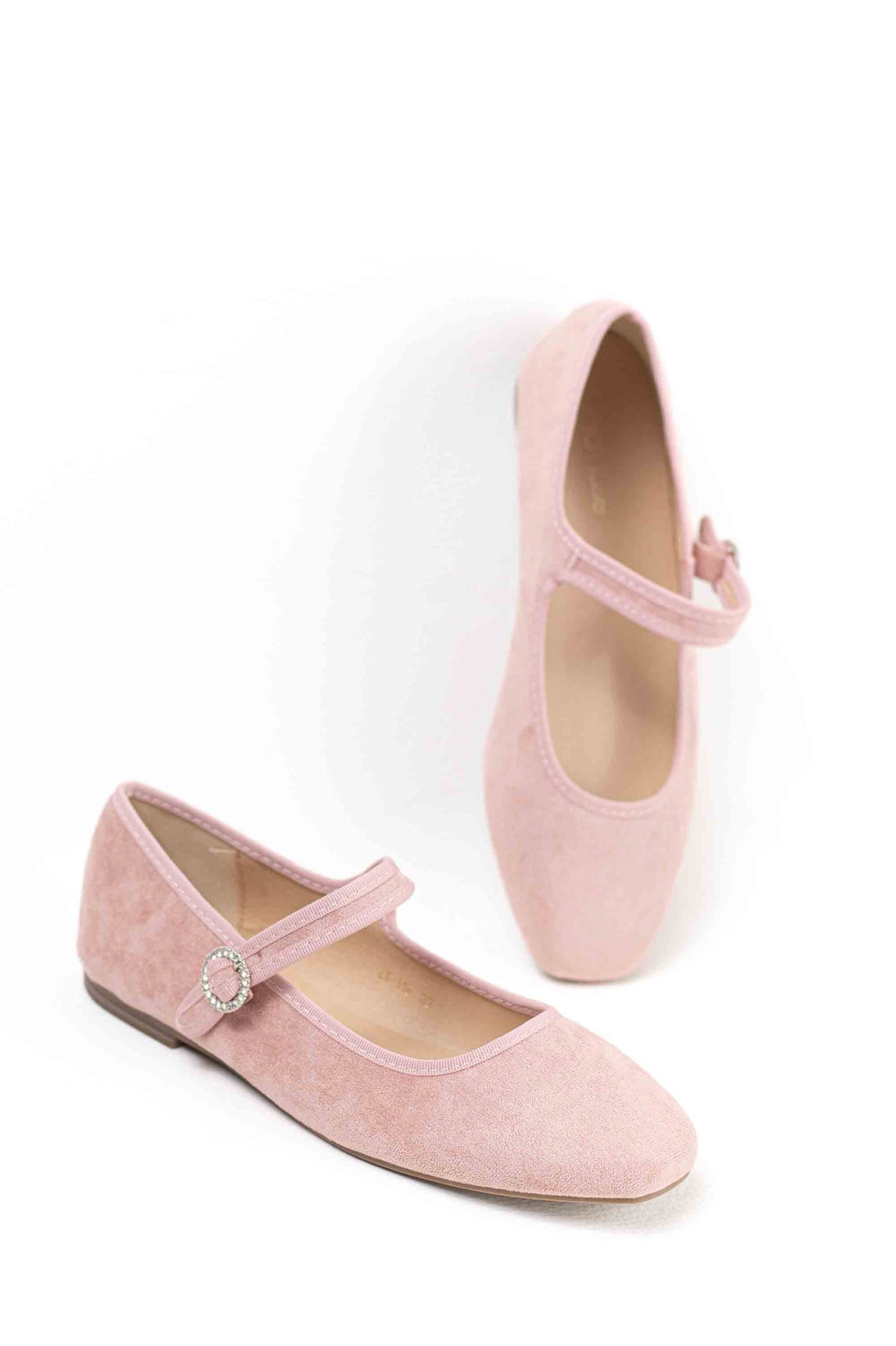 Merceditas Mary Jane para mujer efecto satinado