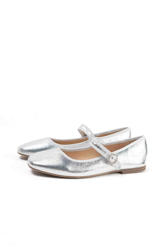 Merceditas Mary Jane para mujer efecto satinado