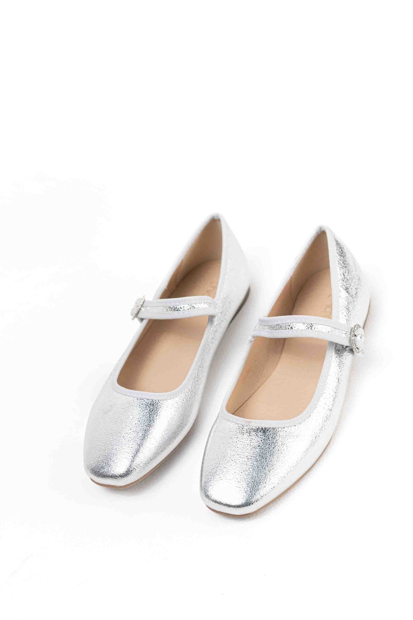 Merceditas Mary Jane para mujer efecto satinado