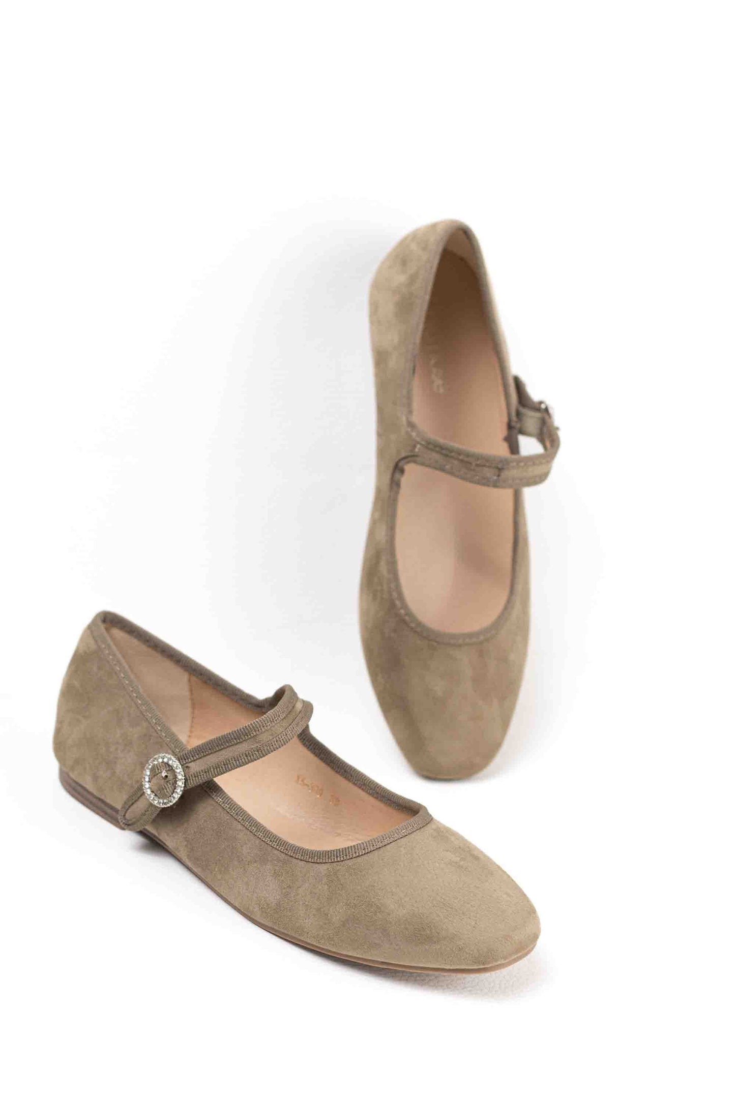 Merceditas Mary Jane para mujer efecto satinado