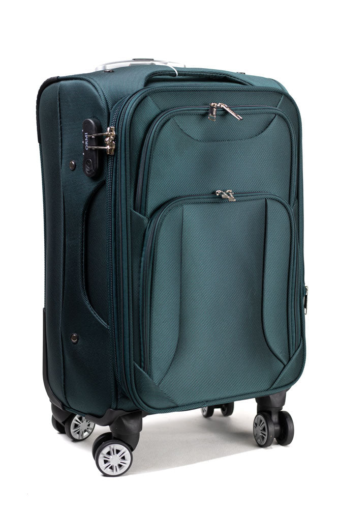 Maleta de cabina con ruedas giratorias 360° ideal para viajes de negocios o vacaciones