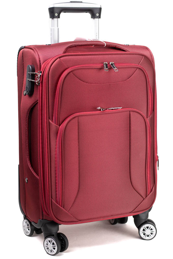 Maleta de cabina con ruedas giratorias 360° ideal para viajes de negocios o vacaciones