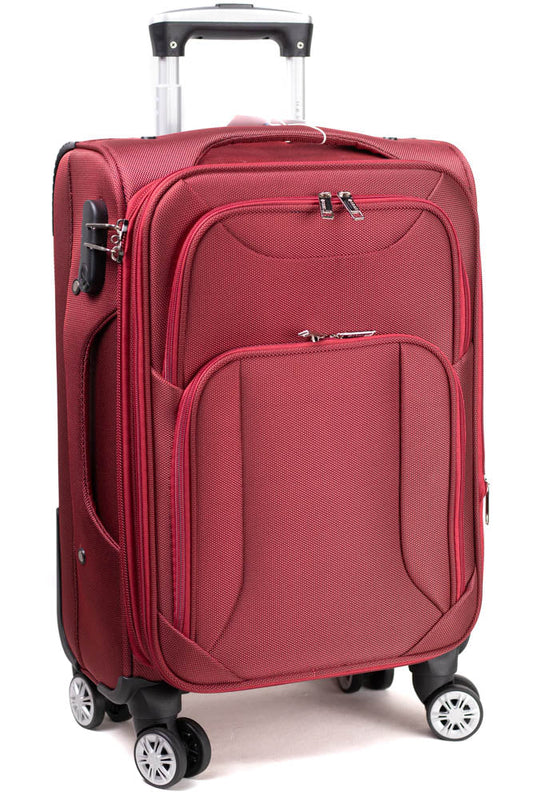 Maleta de cabina con ruedas giratorias 360° ideal para viajes de negocios o vacaciones