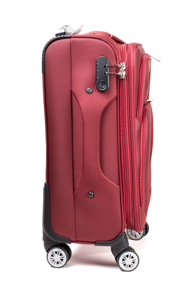 Maleta de cabina con ruedas giratorias 360° ideal para viajes de negocios o vacaciones