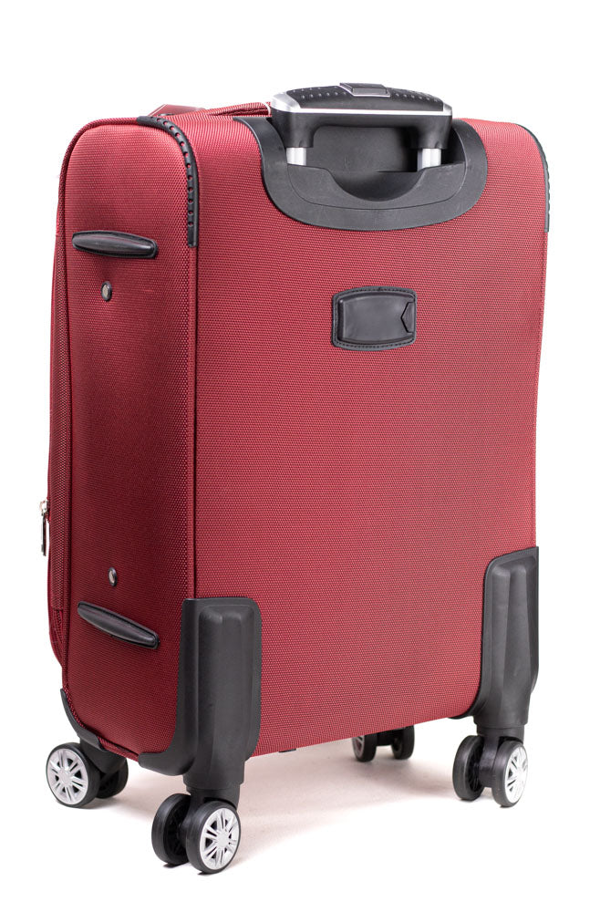 Maleta de cabina con ruedas giratorias 360° ideal para viajes de negocios o vacaciones