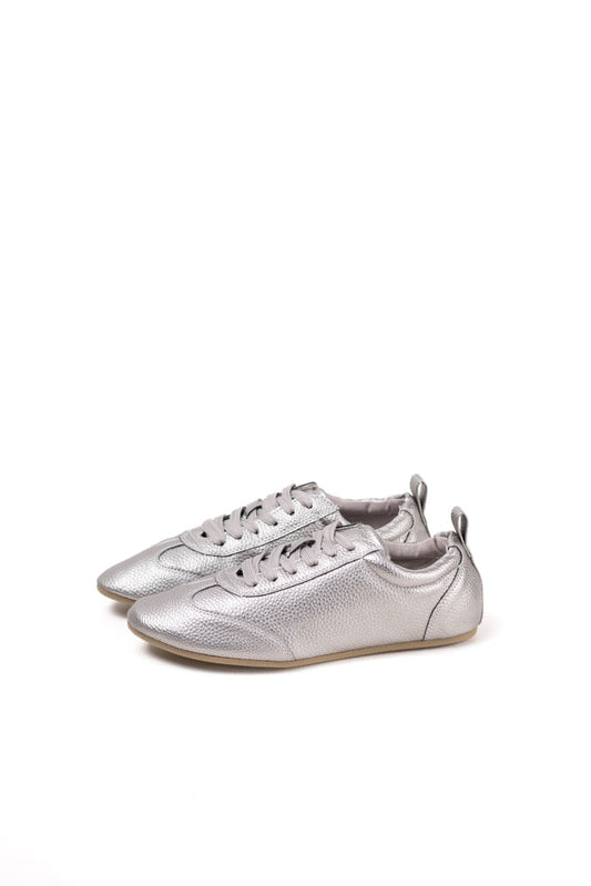 Zapatillas Doradas de Piel para Mujer, Comodidad y Elegancia en Cada Paso