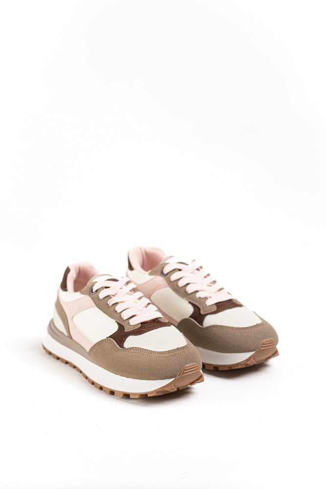 Zapatillas deportivas para mujer en tonos pastel, comodidad y estilo para el día a día