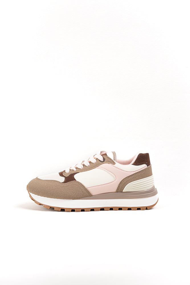 Zapatillas deportivas para mujer en tonos pastel, comodidad y estilo para el día a día