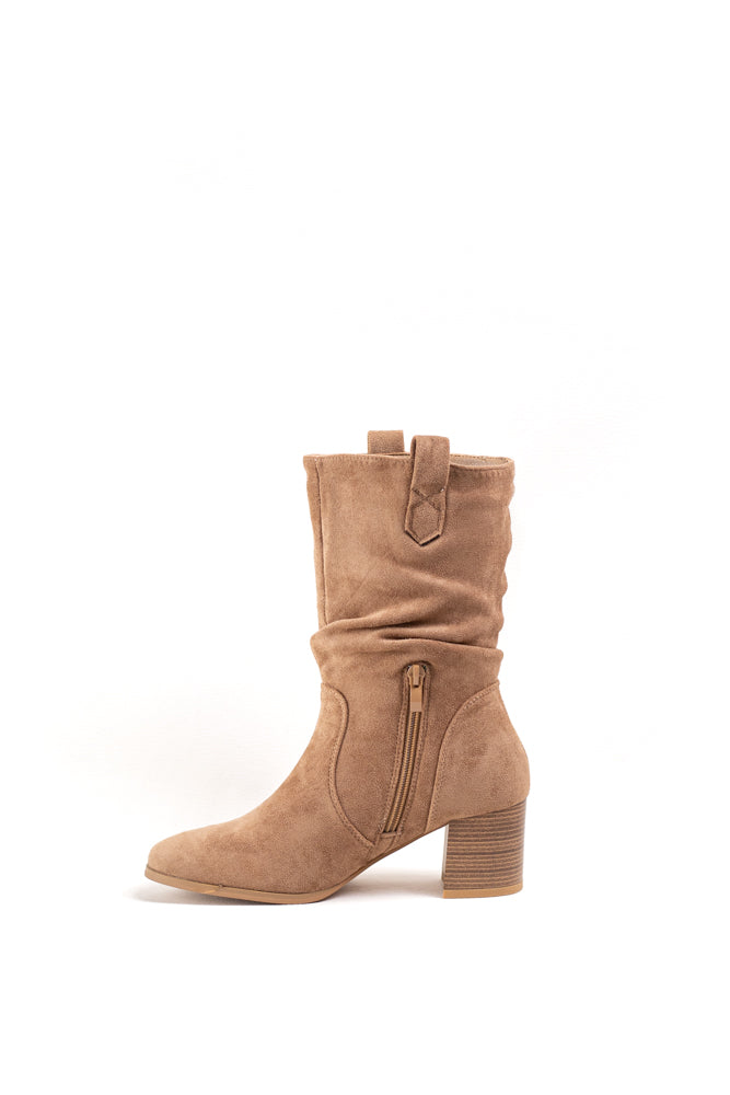 Botas de gamuza para Mujer, elegancia suave y versátil para el otoño