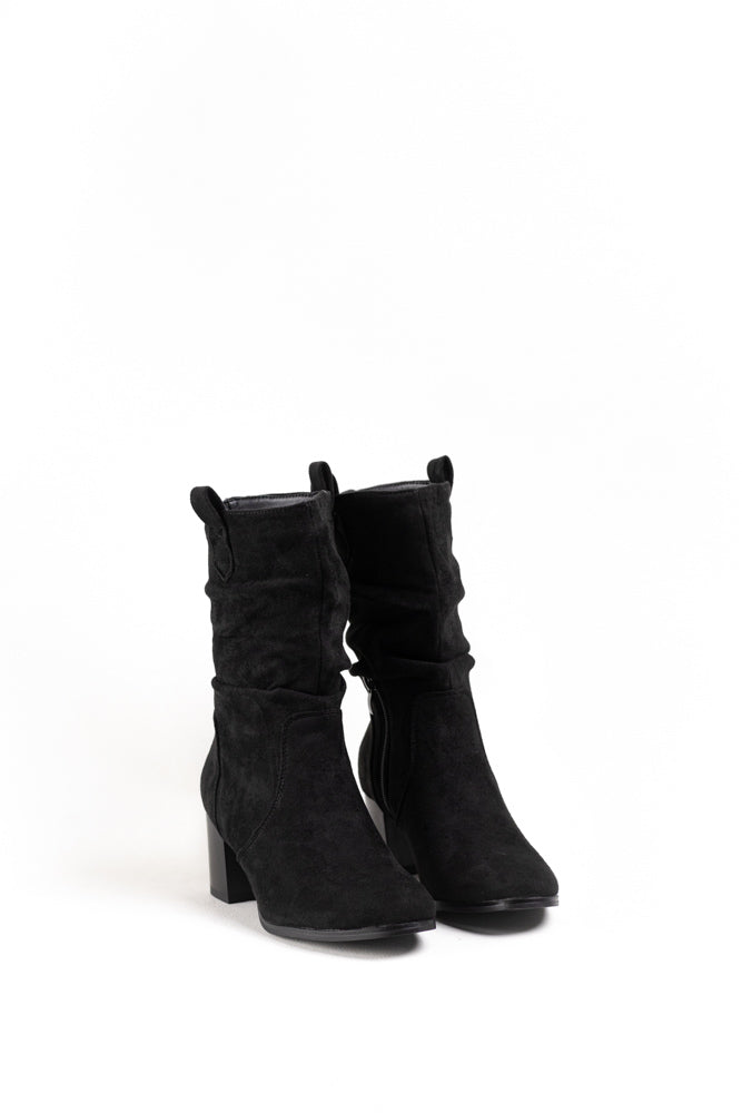 Botas de gamuza para Mujer, elegancia suave y versátil para el otoño