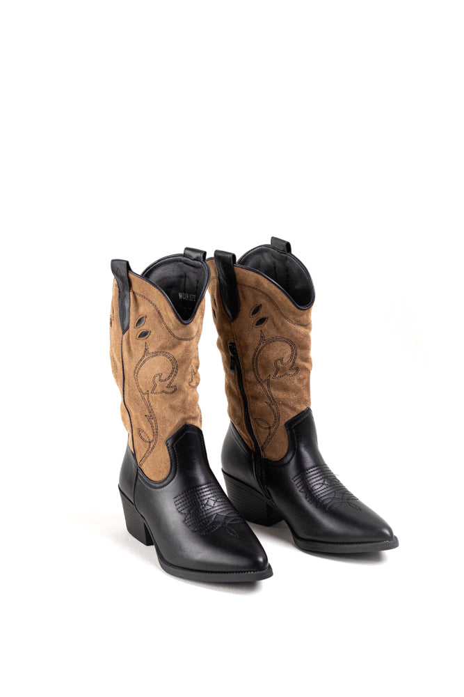 Botas Cowboy elegantes para mujer, distinción con un toque clásico