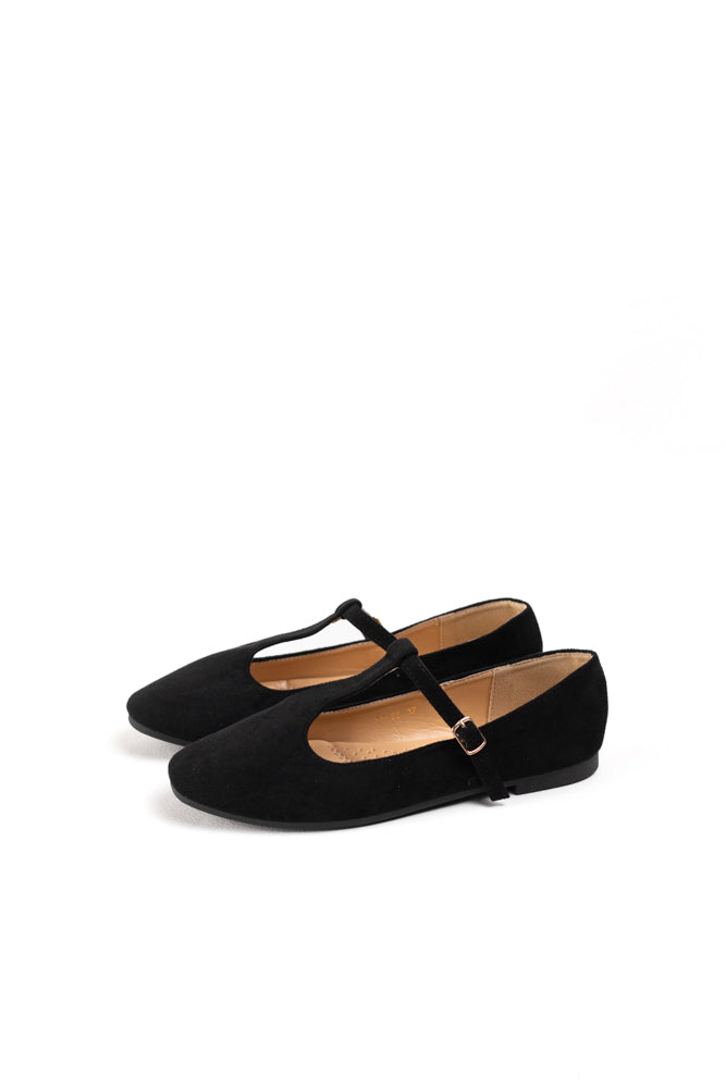 Zapatos Mary Jane de gamuza para mujer, elegancia y comodidad clásica