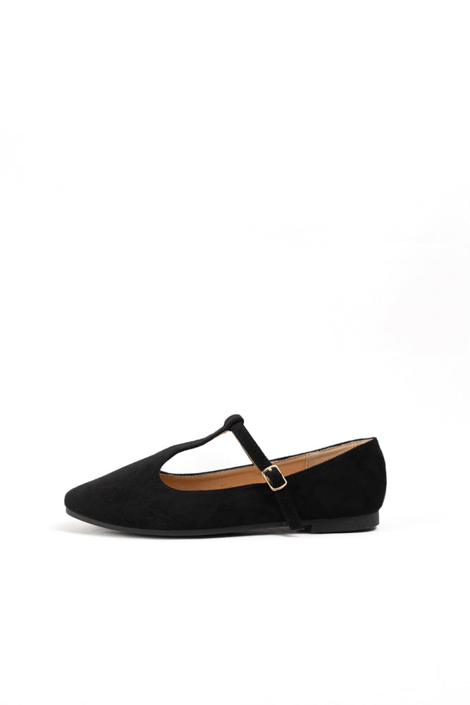 Zapatos Mary Jane de gamuza para mujer, elegancia y comodidad clásica