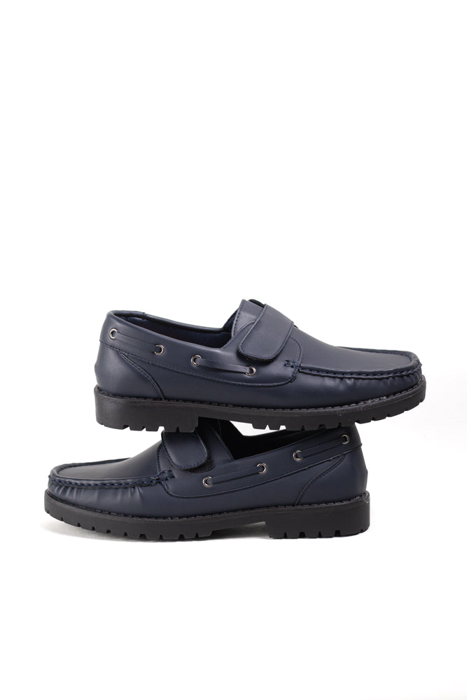 Zapatos Azul Marino  para Hombre con Cierre adhesivo