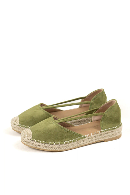 alpargatas con puntera cerrada suela de yute estilo casual y acabado metalizado espartenas color Beige talla 36