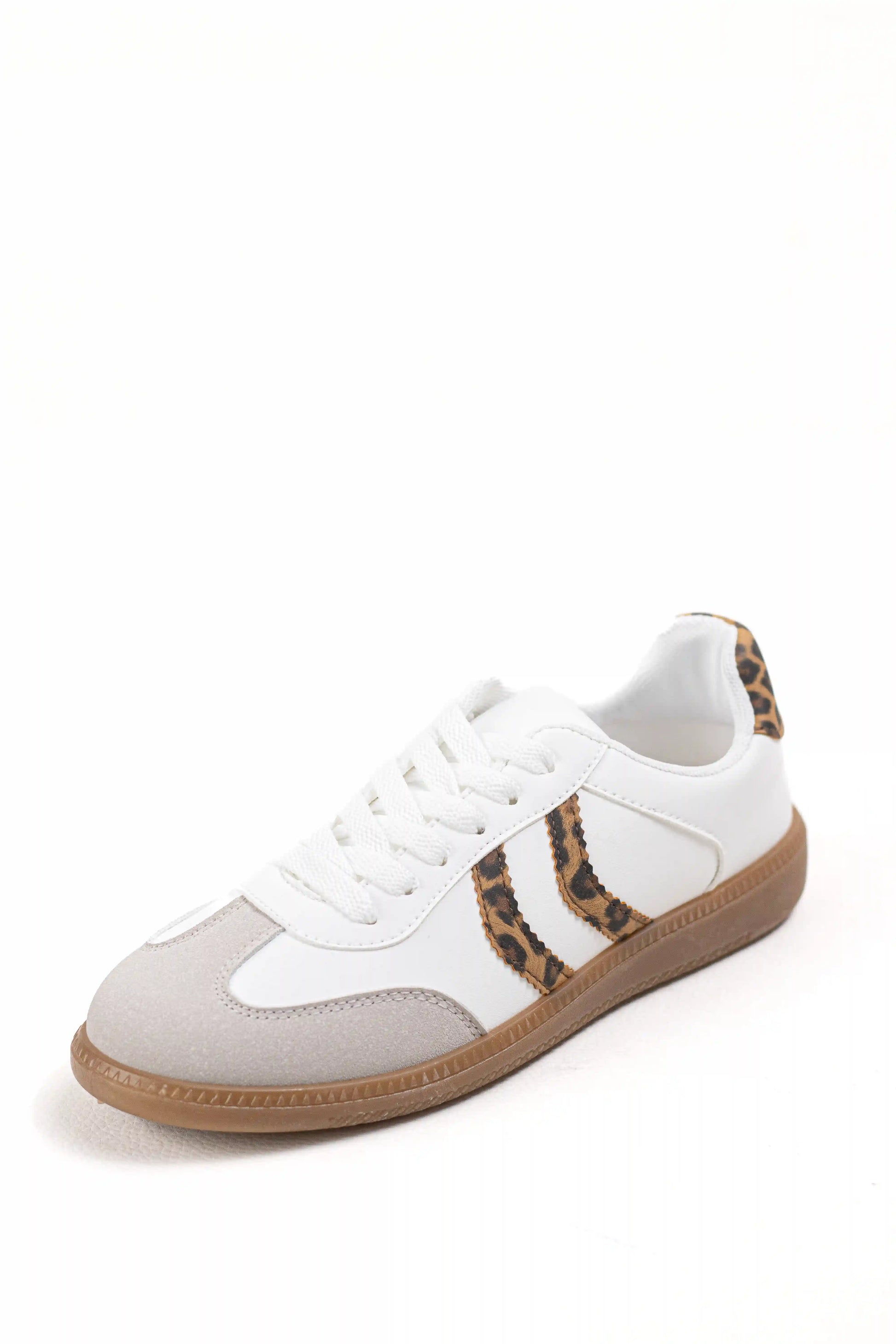 zapatilla deportiva de mujer con estampado animal y suela antideslizante zapatillas color Blancas talla 40