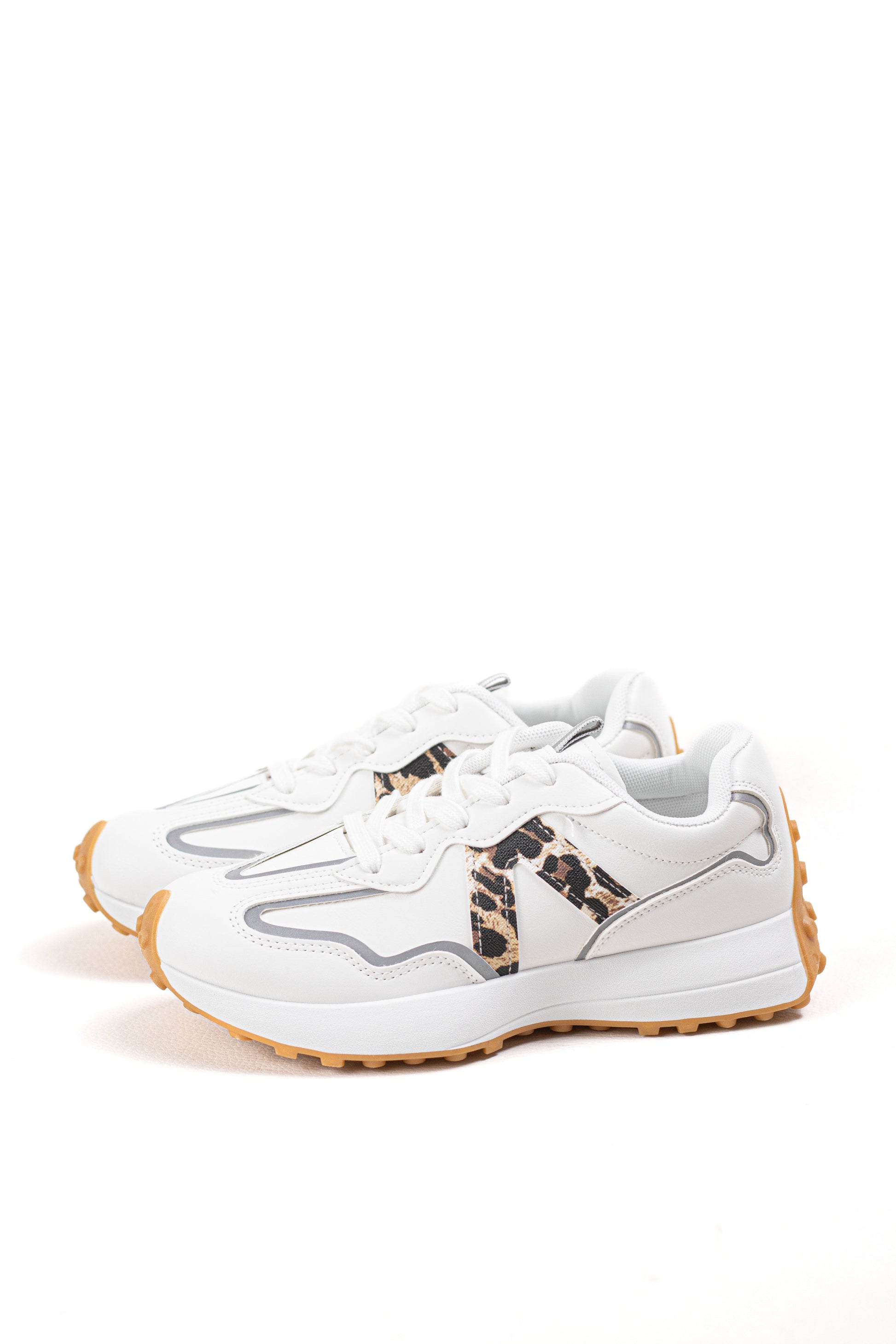 zapatillas deportivas con suela de goma y detalles animal print diseno urbano y comodo zapatillas color leopardo talla 36